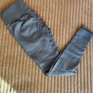 ✅SALE✅$20 or LESS Scrunched Blue Legging workout women’s tight yoga gym leggings